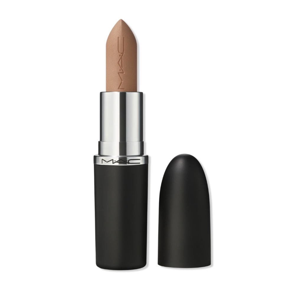 BNIB MAC M•A•Cximal Silky Matte Lipstick in Folio (greyish nude)